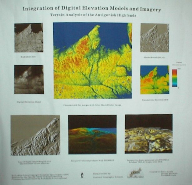 Integration of Digital elevation Models and Imagery - Terrain Analysis of the Antigonish Highlands