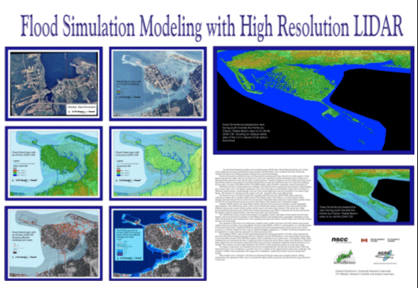 Flood Simulation Modeling with High Resolution LIDAR