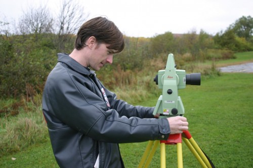 Surveying with the Leica Total Station (TCR1105)