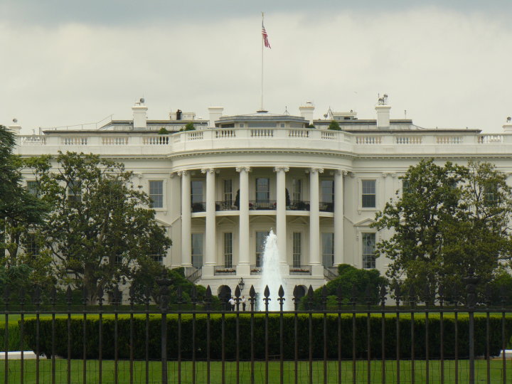 back of the White House - 1600 Pennsylvania Avenue Washington, DC