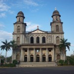 Cathedral of Managua. An old Roman Catholic cathedral built by the Dutch i