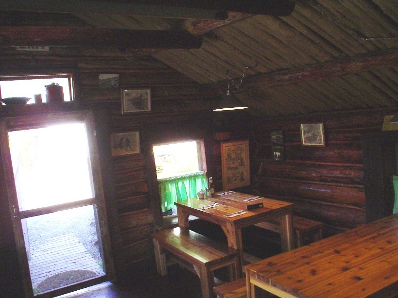 Inside the WildCat Cafe Restaurant in Yellowknife, North West Territories